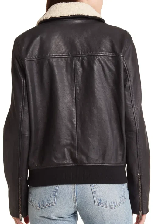 womens-black-leather-bomber-jacket-with-removable-faux-shearling-trim