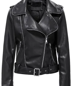 womens-black-moto-faux-leather-jacket