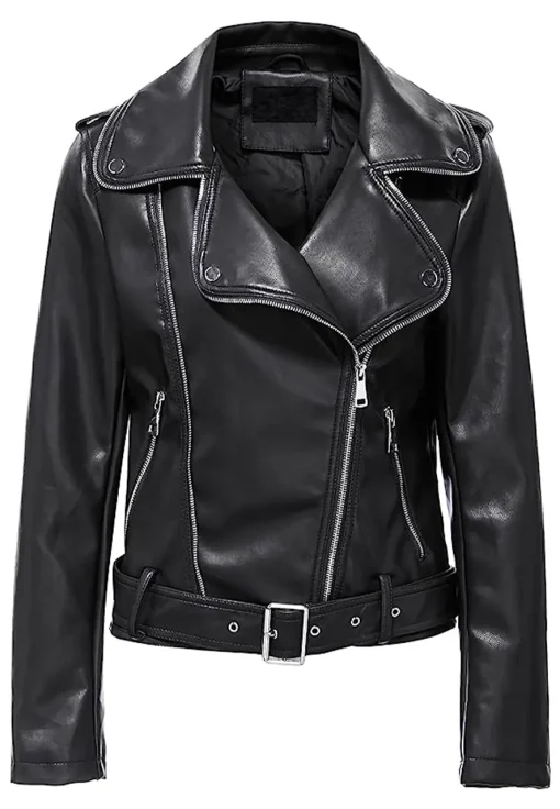 womens-black-moto-faux-leather-jacket