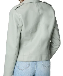 womens-brando-green-faux-leather-biker-jacket