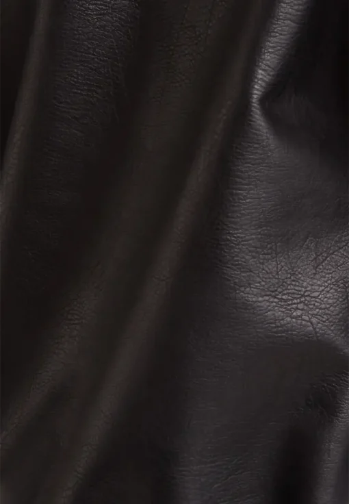 womens-faux-leather-black-oversize-bomber-jacket