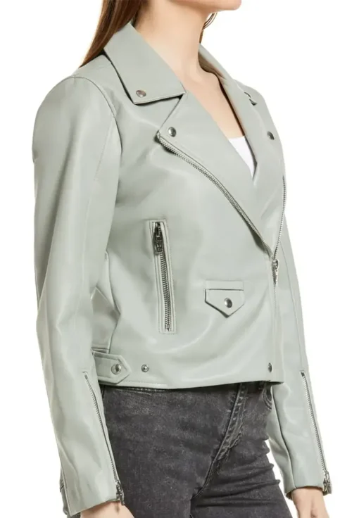 womens-moto-green-faux-leather-jacket