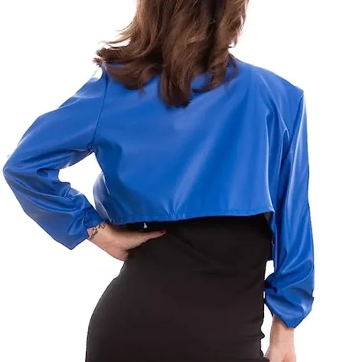 womens-open-front-blue-faux-leather-cropped-jacket