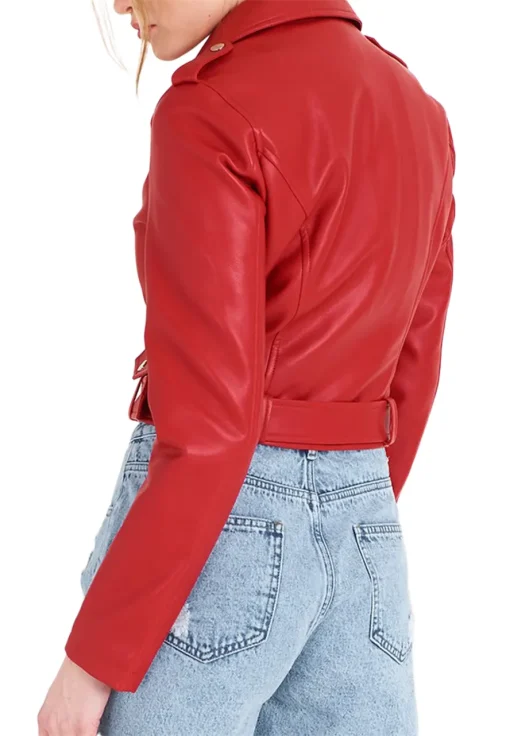 womens-red-faux-leather-biker-jacket-with-belt