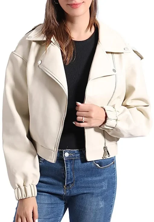 womens-white-faux-leather-bomber-jacket