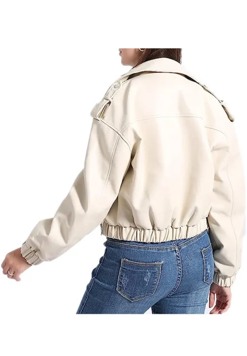 womens-white-faux-leather-bomber-jacket