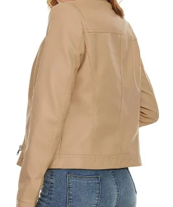 womens-zip-up-motorcycle-camel-faux-leather-jacket