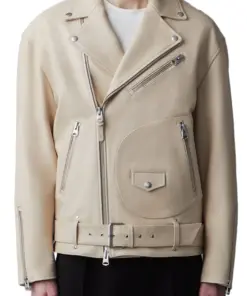 mens-beige-faux-leather-biker-jacket