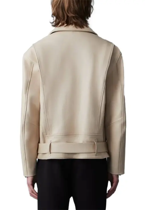 mens-beige-faux-leather-biker-jacket