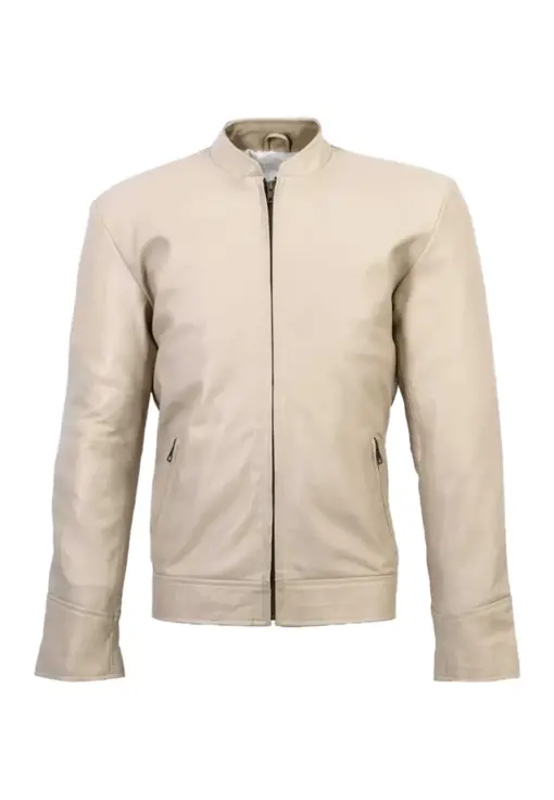 mens-beige-faux-leather-jacket
