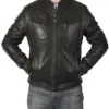 mens-black-faux-leather-racer-jacket