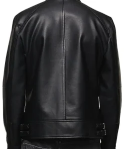 mens-black-faux-leather-sport-biker-jacket