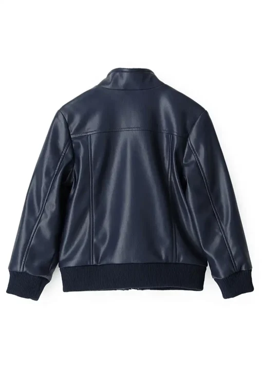 mens-bomber-blue-faux-leather-jacket