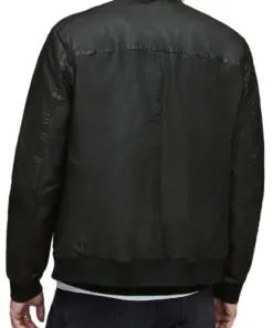 mens-boyton-black-faux-leather-bomber-jacket