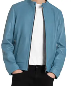 mens-brando-blue-faux-leather-jacket