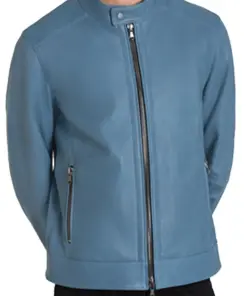 mens-brando-blue-faux-leather-jacket