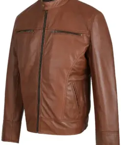 mens-brown-cafe-racer-faux-leather-jacket