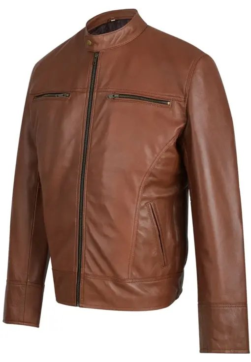 mens-brown-cafe-racer-faux-leather-jacket