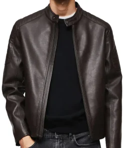 mens-brown-faux-leather-sport-biker-jacket