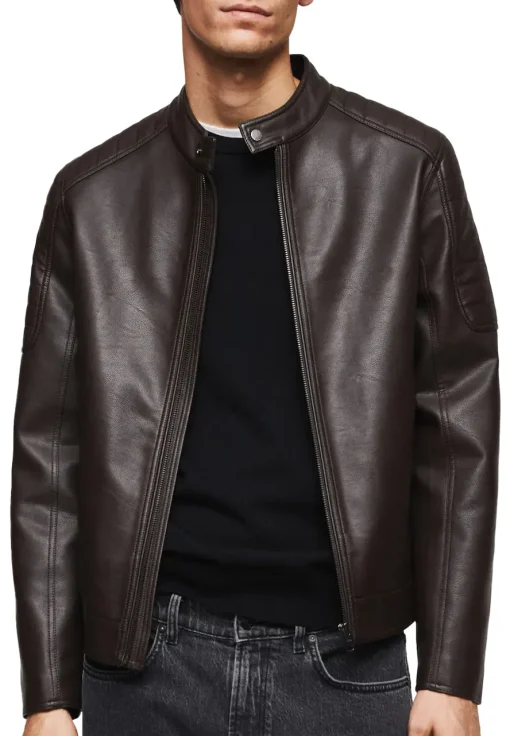 mens-brown-faux-leather-sport-biker-jacket