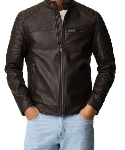 mens-brown-racer-quilted-faux-leather-jacket