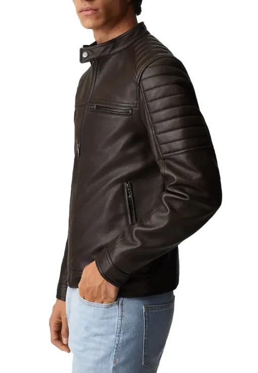 mens-brown-racer-quilted-faux-leather-jacket