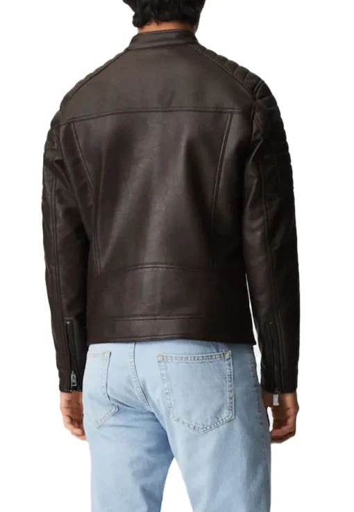 mens-brown-racer-quilted-faux-leather-jacket