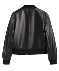 mens-classic-black-bomber-faux-leather-jacket
