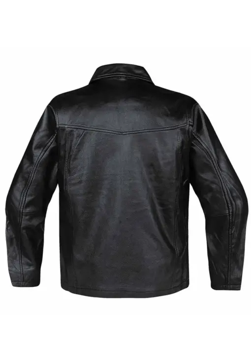 mens-classic-black-faux-leather-jacket