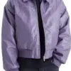 mens-classic-collar-purple-faux-leather-bomber-jacket