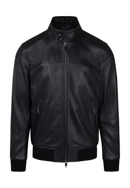 mens-dante-black-faux-leather-bomber-jacket