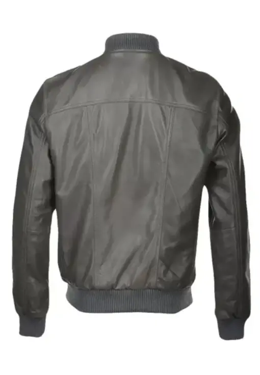 mens-grey-bomber-faux-leather-jacket