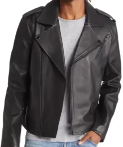 mens-iconic-biker-black-faux-leather-jacket