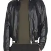 mens-jet-black-faux-leather-varsity-bomber-jacket