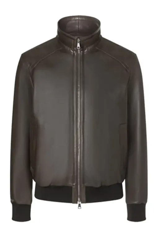 mens-sporty-brown-faux-leather-bomber-jacket