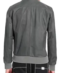 mens-vintage-gray-faux-leather-bomber-jacket