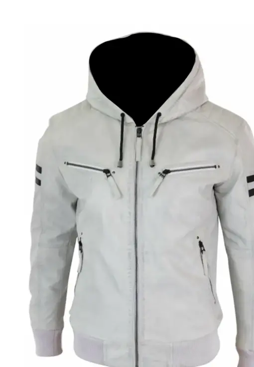 mens-vintage-white-hooded-faux-leather-bomber-jacket