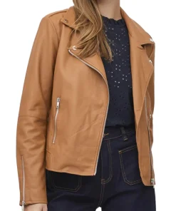 womens-brown-faux-leather-biker-look-jacket