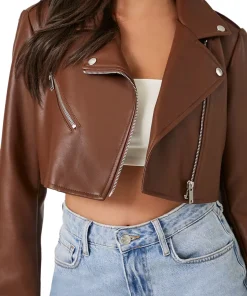 womens-brown-faux-leather-moto-cropped-jacket