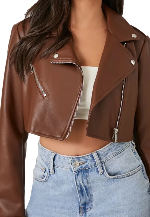womens-brown-faux-leather-moto-cropped-jacket