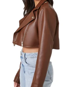 womens-brown-faux-leather-moto-cropped-jacket