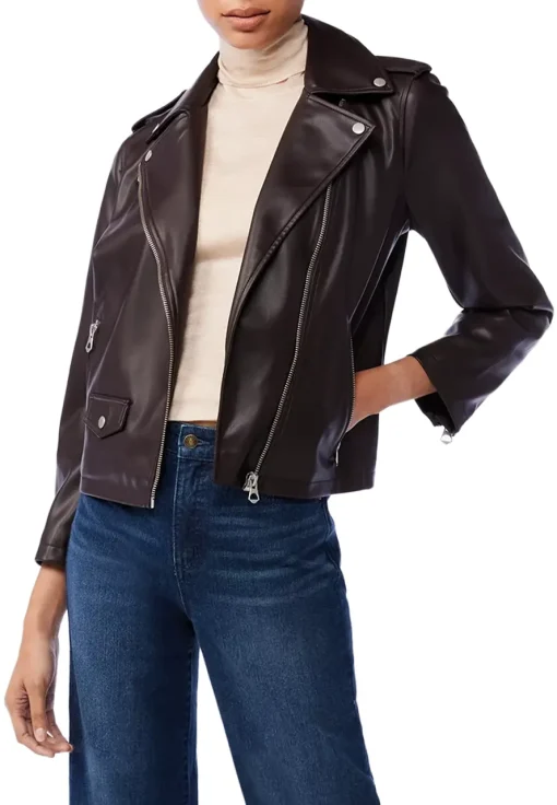 womens-brown-moto-faux-leather-jacket