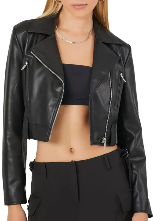 womens-cropped-black-faux-leather-moto-jacket