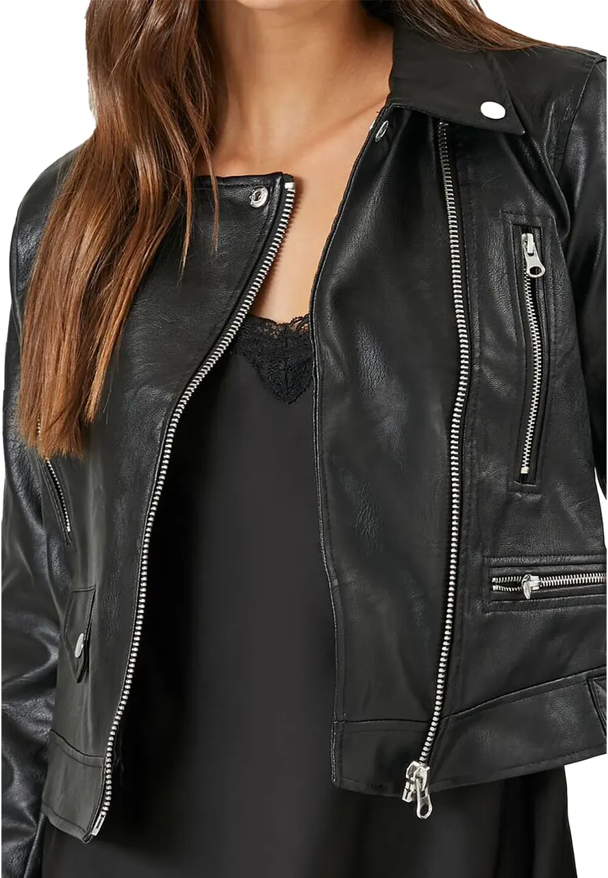 womens-faux-leather-black-moto-cropped-jacket-3 womens-faux-leather-black-moto-cropped-jacket