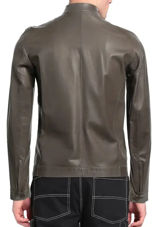 mens-dove-grey-faux-leather-biker-jacket