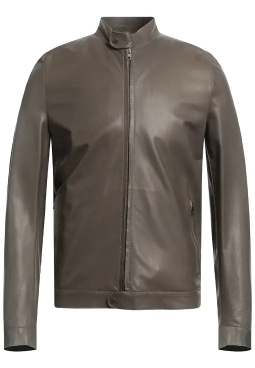 mens-dove-grey-faux-leather-biker-jacket
