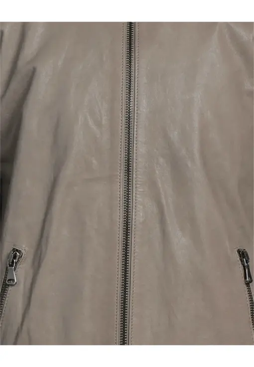 mens-khaki-faux-leather-biker-jacket