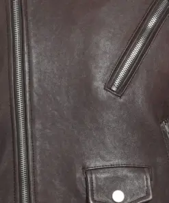 mens-lapel-collar-brown-faux-leather-jacket