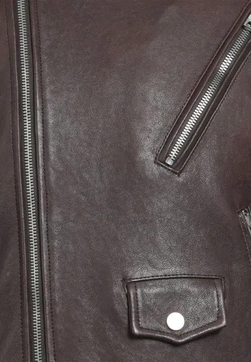 mens-lapel-collar-brown-faux-leather-jacket