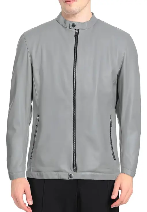mens-light-grey-faux-leather-biker-jacket